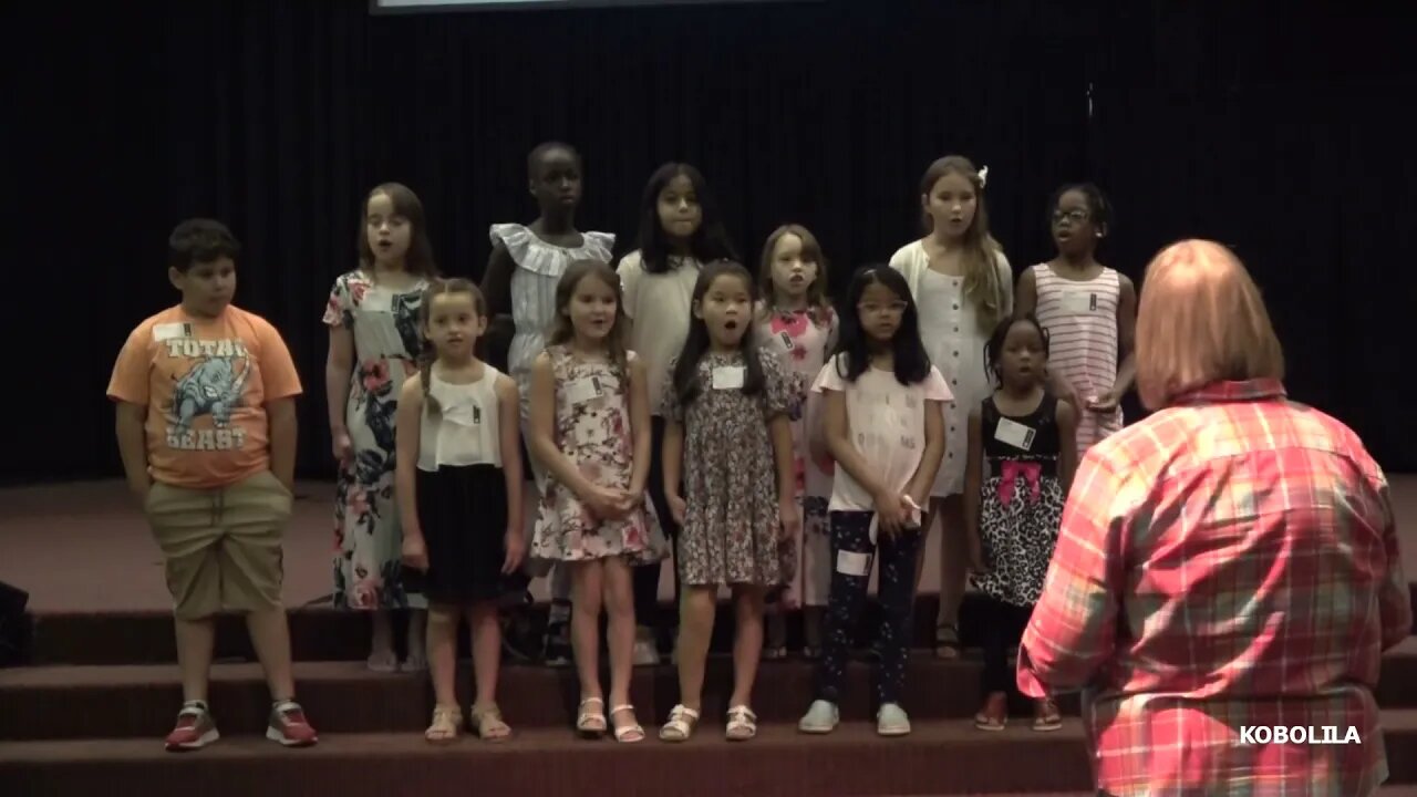 Lemondrop with the Bethany Junior Choir, June 27, 2021.
