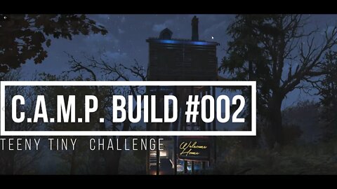 FO76 C.A.M.P. Build - Teeny Tiny Challenge