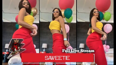 Saweetie Twerking for her birthday