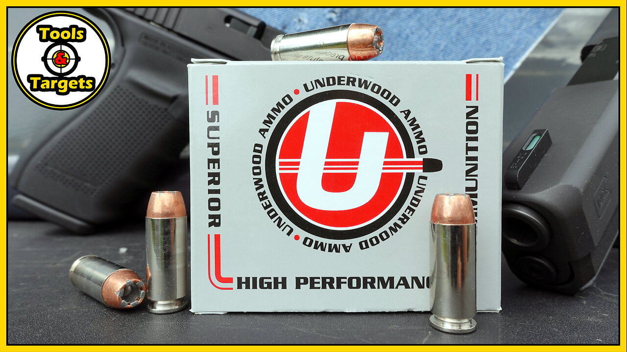 Bonded Beauty!...10MM Underwood Gold Dot Self-Defense AMMO Ballistic Gel Test!