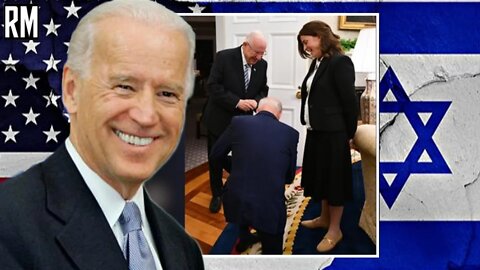 Biden Kneels Before israeli President