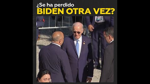 Biden llega tarde y nadie los espera para la foto del G20