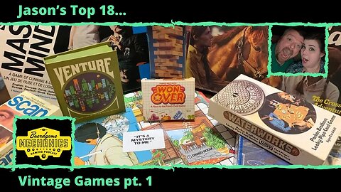 Jason's Top 18 Vintage Games (pt. 1)