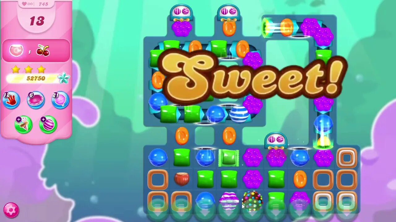 Candy Crush Saga Level 745