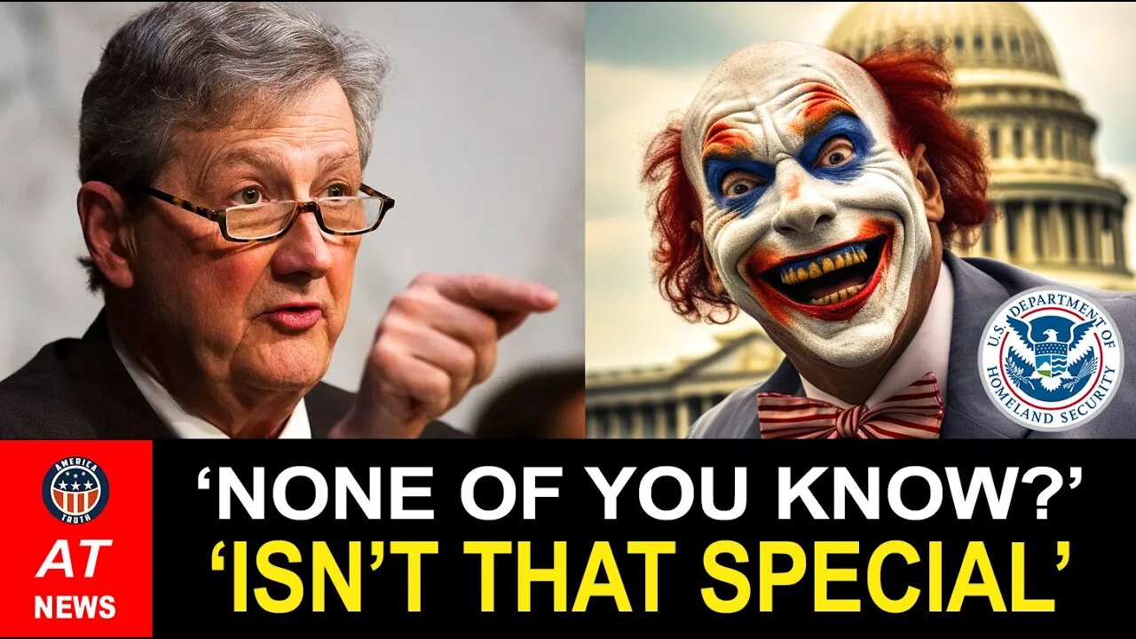 Senator Kennedy is DISGUSTED at INEPT Homeland Security CLOWNS