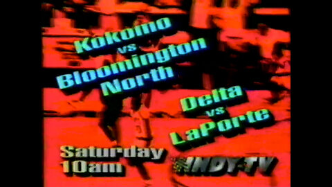 March 19, 1997 - WNDY Promo for Indiana Boys Basketball Final Four