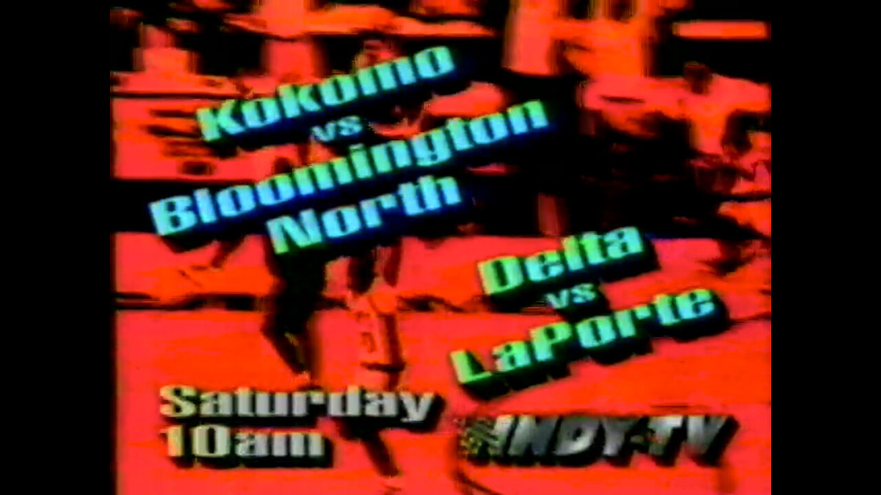March 19, 1997 - WNDY Promo for Indiana Boys Basketball Final Four