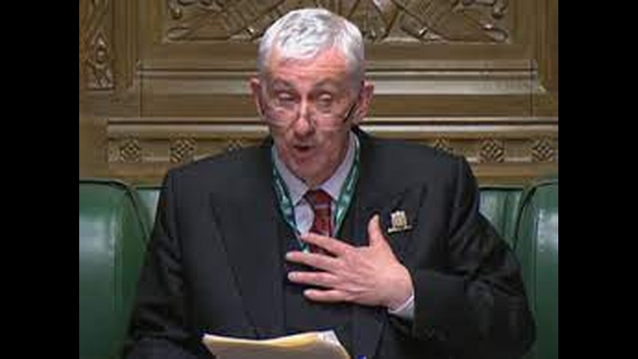 Minister would 'struggle to support' Speaker Sir Lindsay Hoyle