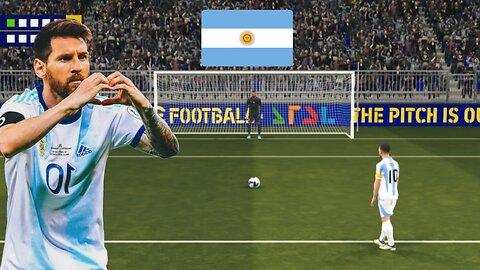 Argentina vs Brazil Friendly penalty shootout 😲 efootball