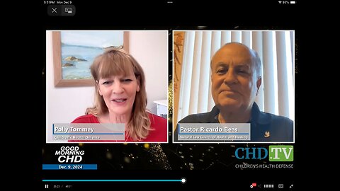 PASTOR RICARDO BEAS’ INTERVIEW WITH POLLY TOMMEY ON CHD.TV