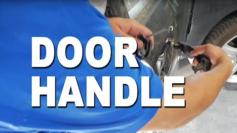 How to remove a door handle - 2009 Subaru Forester