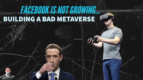 Facebook NOT GROWING - Burning Through Cash to Build Nintendo Wii Bowling Characters for Metaverse..
