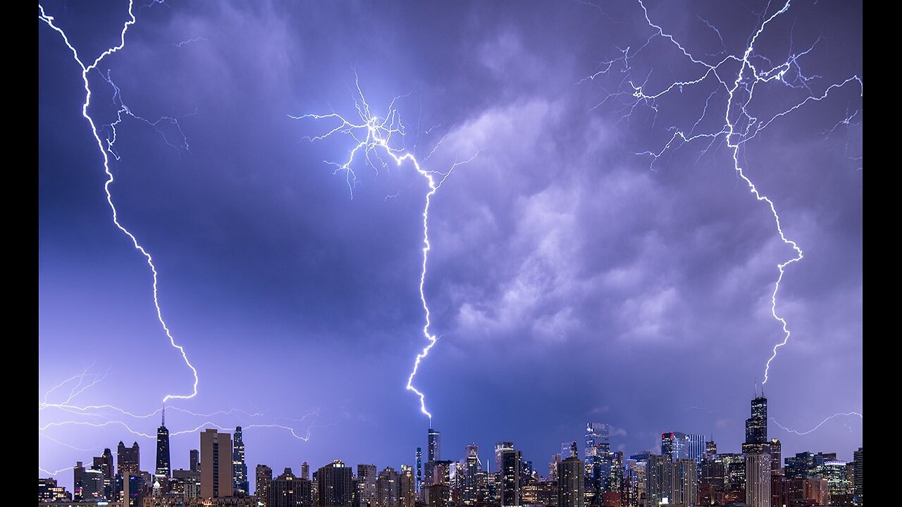 Chicago Hit Again By Tornado Warnings & Thunderstorms