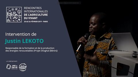 Justin Lekoto - Faire reculer le désert africain