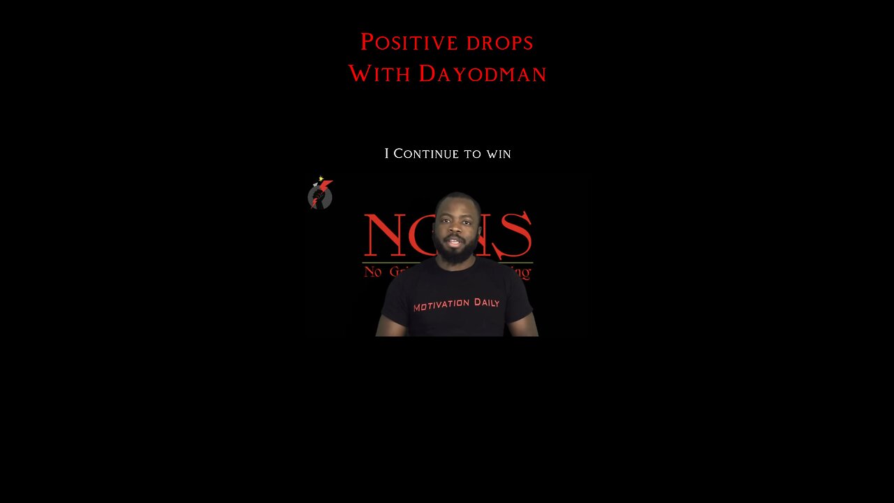 I Continue To Win #dayodman #motivation #eeyayyahh #motivationalspeaker #winning
