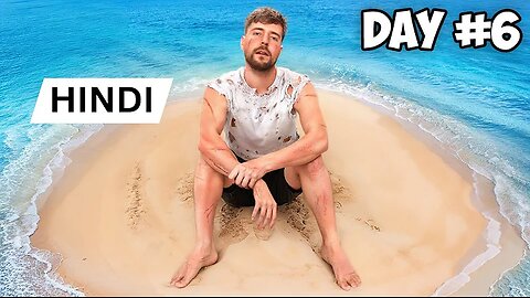 7 Days Stranded On An Island! New MrBeast Hindi! MrBeast Hindi