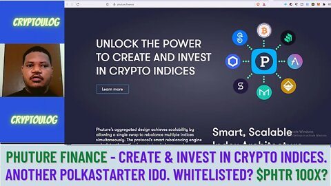 Phuture Finance - Create & Invest In Crypto Indices. Polkastarter IDO. Whitelisted? $PHTR 100X?