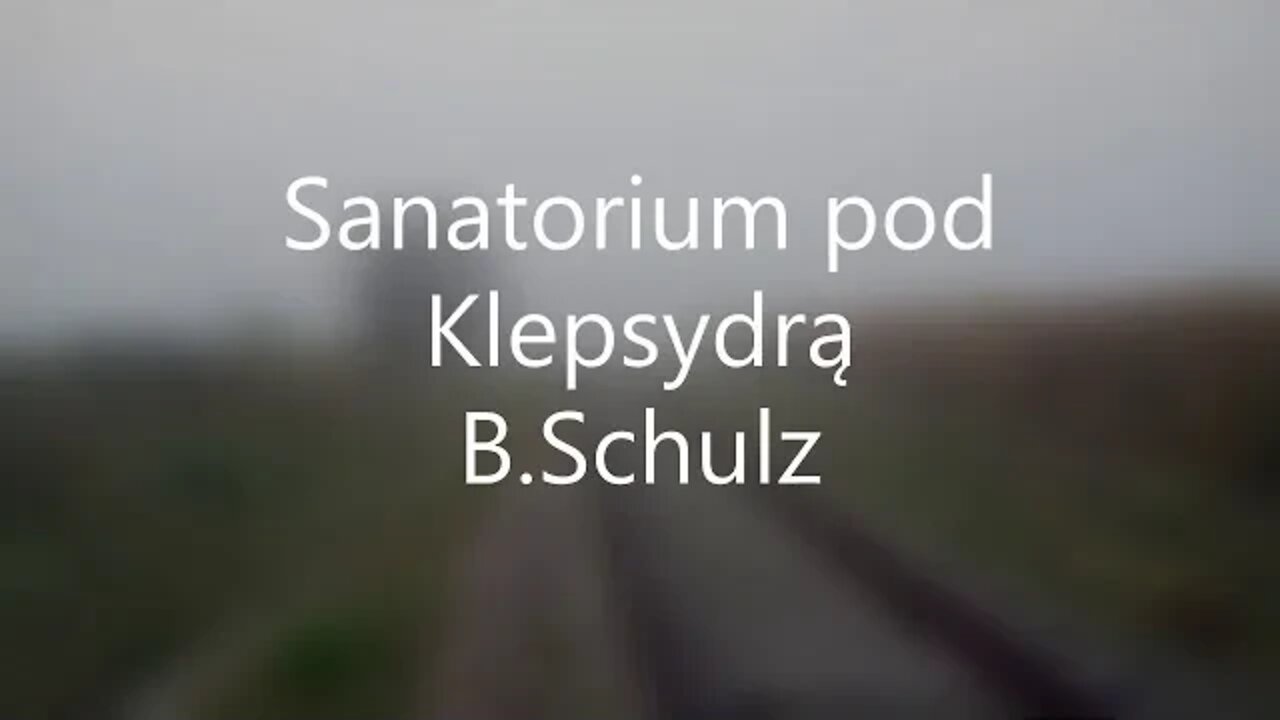 Sanatorium pod KlepsydrÄ… - B.Schulz audiobook