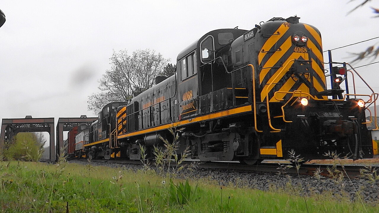 Delaware & Lackawana ALCO's Pulling the OCS Train