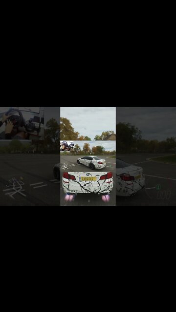 DRIFT de BMW M5 - Forza Horizon 4 #Shorts