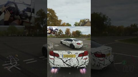 DRIFT de BMW M5 - Forza Horizon 4 #Shorts