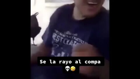 SE LA RAYO AL COMPA !!!!