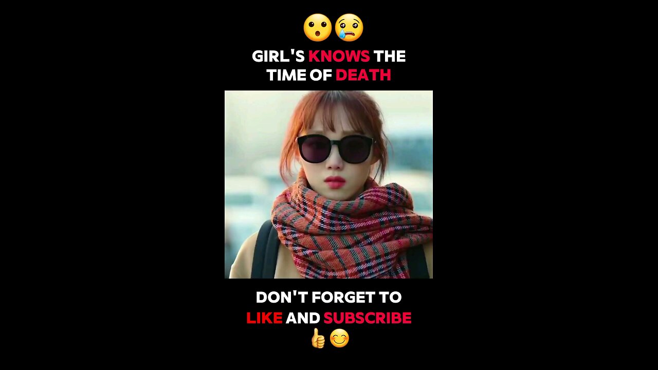 Girl's Knows the Time of Death 😱😱 #movieexplained #hollywood #movieexplained #movie