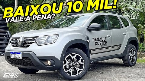 NOVO RENAULT DUSTER ICONIC 2024 COM MOTOR TURBO +BARATO QUE RENEGADE SPORT E VW T-CROSS VALE A PENA?