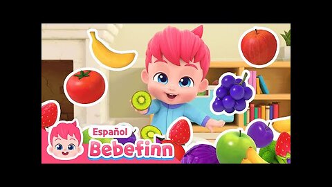 Comidas Coloridas🍎🍋🥝 | Canción de los Colores | Canciones Infantiles | Bebefinn en español