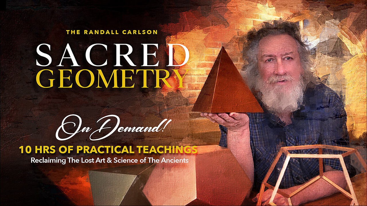 AVAILABLE NOW / ON DEMAND: Sacred Geometry, Reclaiming The Lost Art & Science of The Ancients. 10 Hrs. of Sacred Teachings That Can Change Your Life!