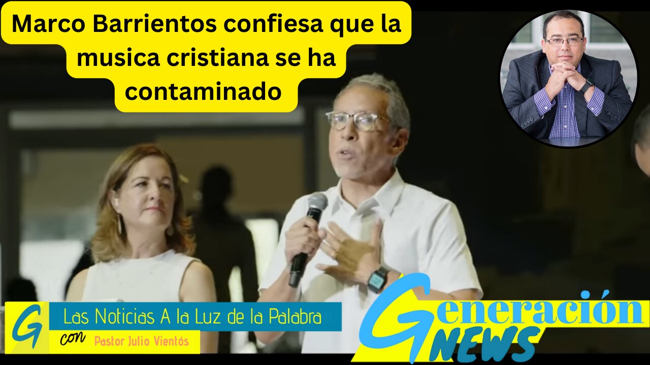 Marco Barrientos confiesa que la musica cristiana se ha contaminado (1ra parte)