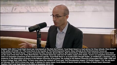 Yuval Noah Harari | "Some of the Most Important Humans In the World Were the News Editors. If You Think About the Great Figures of Modern Politics Many of Them Were Newspaper Editors, LeninLenin, Mussolini..."