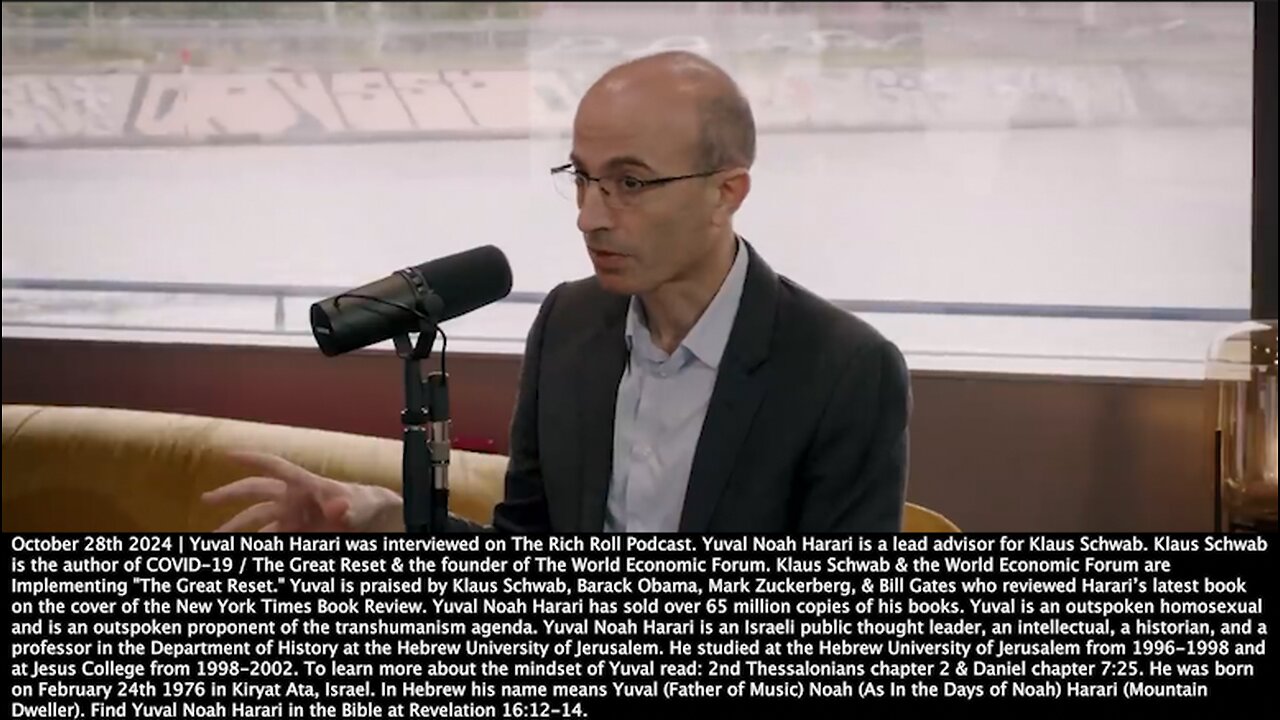 Yuval Noah Harari | "Some of the Most Important Humans In the World Were the News Editors. If You Think About the Great Figures of Modern Politics Many of Them Were Newspaper Editors, LeninLenin, Mussolini..."