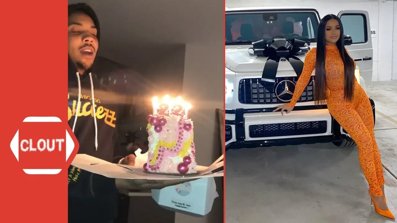 G Herbo Surprises Taina With 2020 Mercedes-AMG G63 For Her 22nd Birthday!