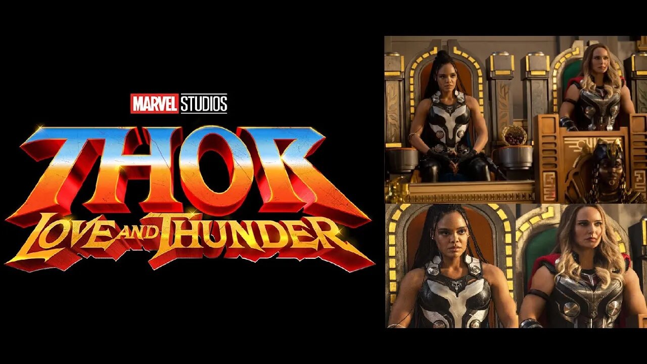 #Thor4 Women Rule ft. Tessa Thompson She-King Valkyrie & Natalie Portman Lady Thor - Disney Marvel