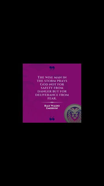 Become WISE and Seek Deliverance From FEAR | Motivational Wisdom