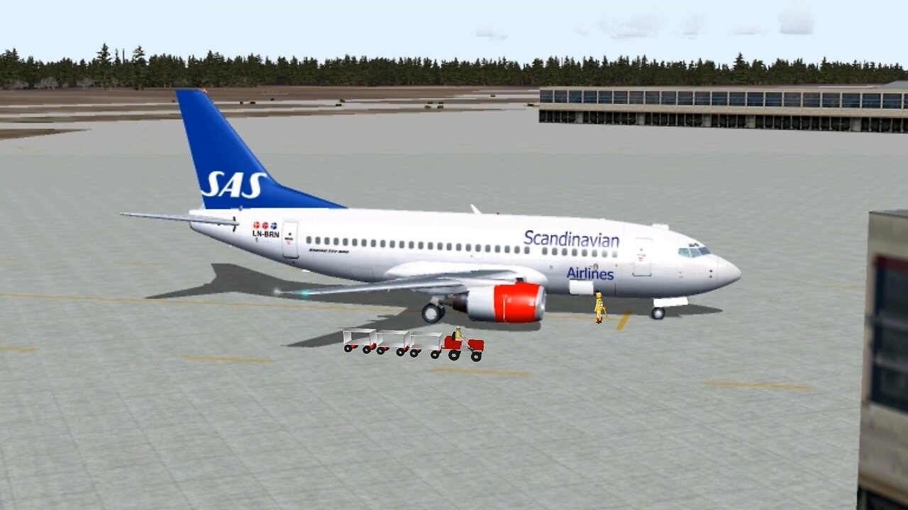 Project Resident Evil Flights EP14 - Budapest to Stockholm (SAS B737-500)