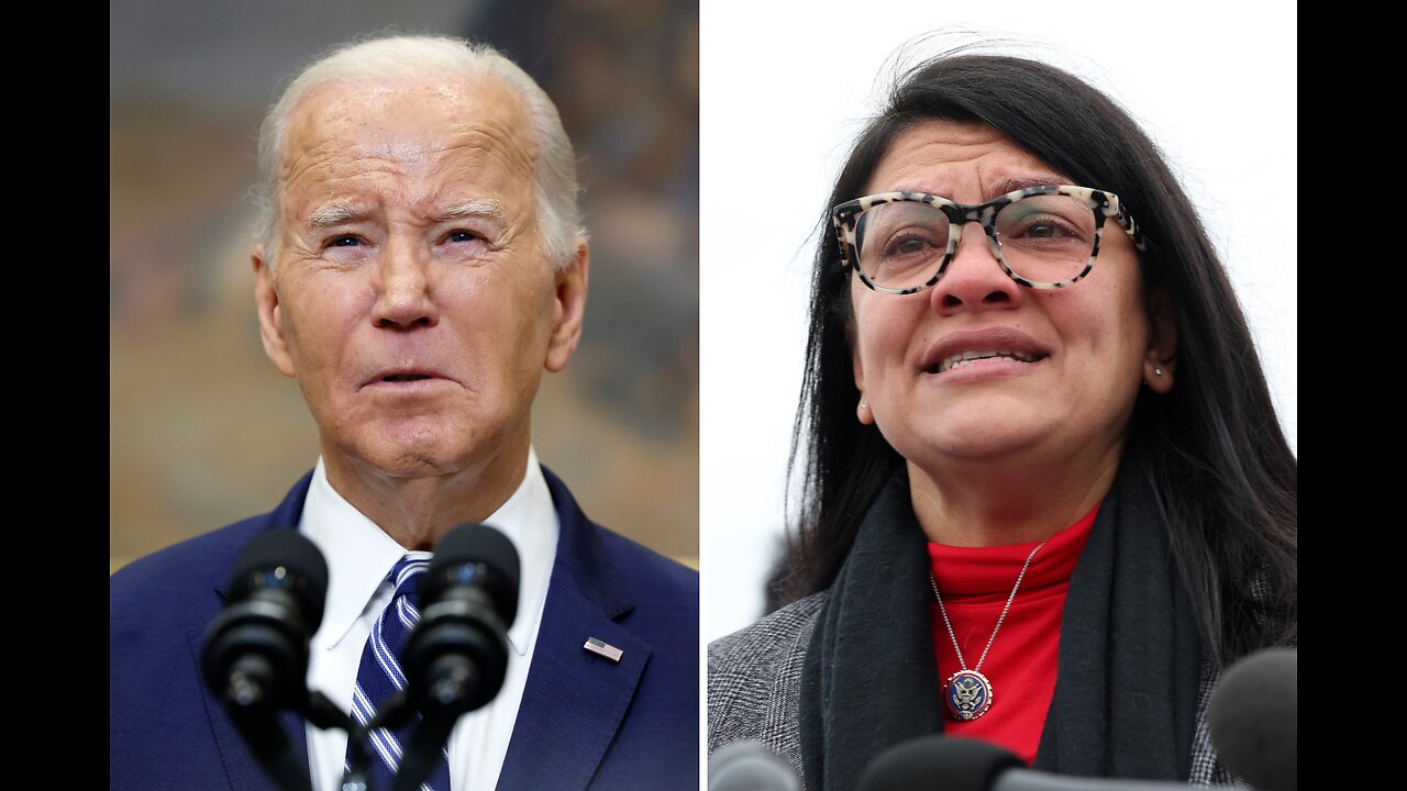 Squad Member Rep. Rashida Tlaib urges Michigan Democrats not to vote for Biden