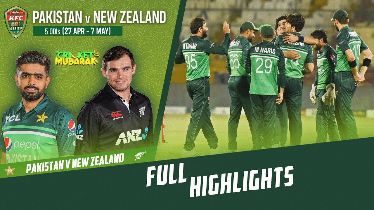 Full Highlights | Pakistan vs New Zealand | 3rd ODI 2023