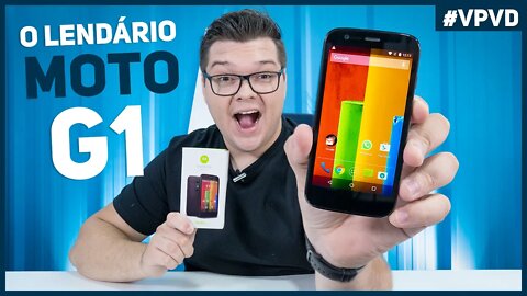 Moto G1 - UMA LENDA! VOCÊ CONHECE ELE? Vale a PENA ver DE NOVO!