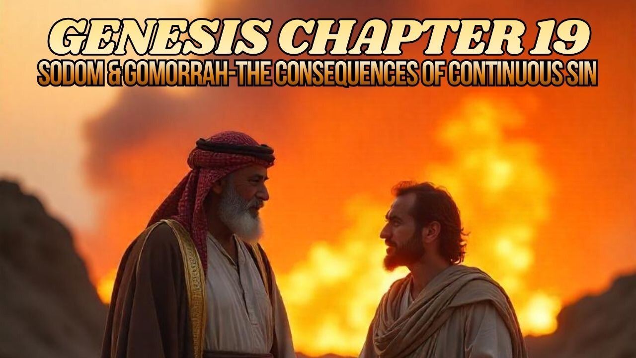 Genesis Chapter 19 Bible Study, Sodom and Gomorrah