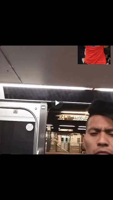 This is a video of the Guatemalan migrant who set the woman on fire in NYC...