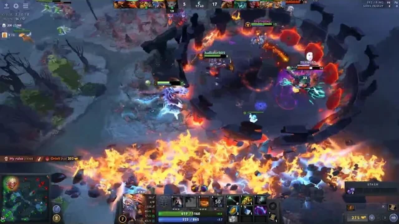 (Compacto) (Dota 2) Dando First blood e perdendo a internet...