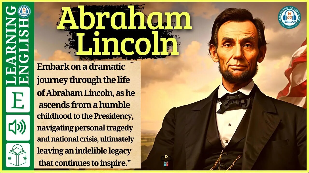 Learn English Through story Level 3 🔥English Stories 🔥 Abraham Lincoln