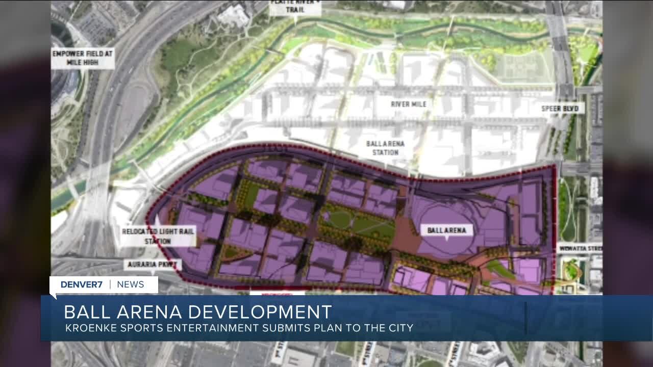 Kroenke Sports Entertainment submits plan for Ball Arena development