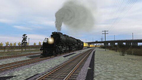 Trainz 2019: UP 4014 Excursion through Nebraska