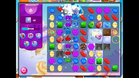 Candy Crush Level 1128 Audio Talkthrough, 16 Moves 0 Booster