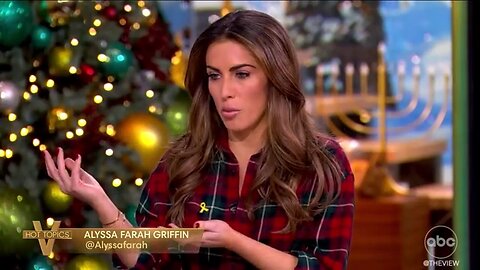 The View' Co-Host Alyssa Farah Griffin: I Will Wear A MAGA Hat If Trump Frees The Hostages In Israel