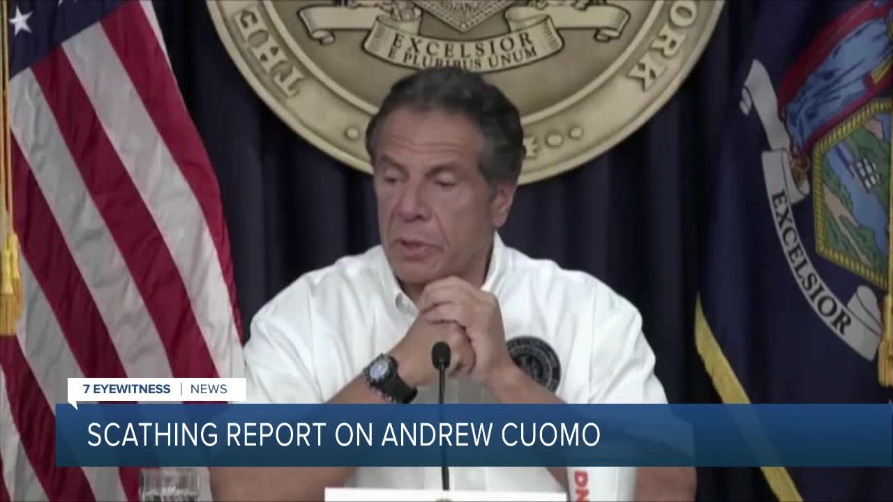 Scathing Assembly Committee report on former Governor Andrew Cuomo