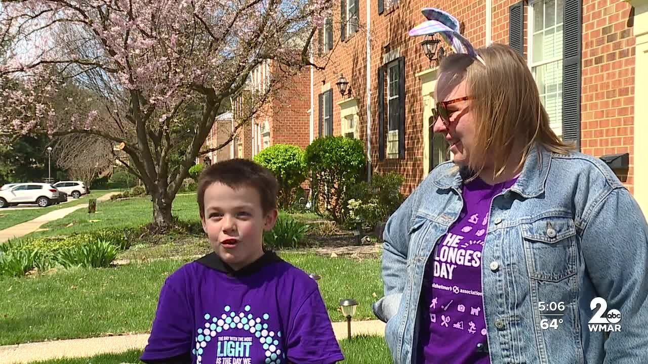 7-year-old hosts egg hunt fundraiser to support Alzheimer's Association